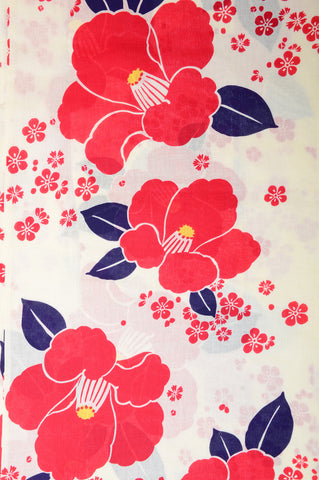 Japanese yukata kimono /  H #323