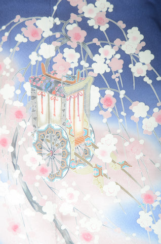 Japanese kimono. kimono for women. kimono female. houmongi kimono. tsukesage kimono.