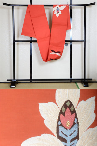 Obi belt. Japanese women obi belt. Tradiitonal obi. kimono belt. fukuro obi. maru obi.