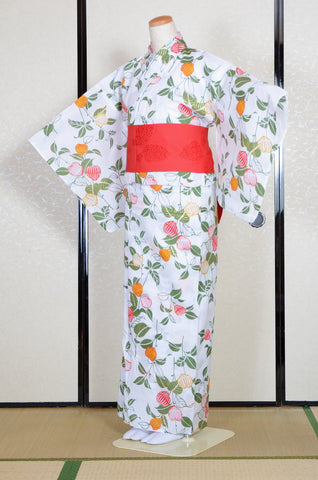 Japanese yukata kimono/ Plus size / P #336